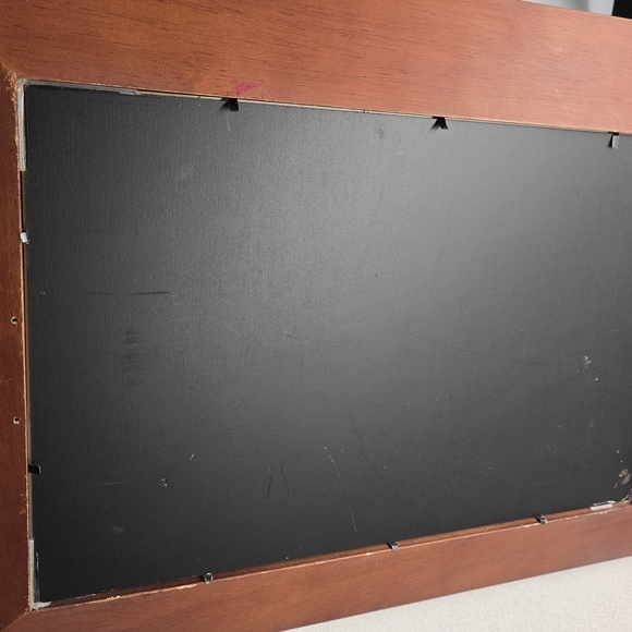 Vintage Framed Art Tango Dance Couple Red Background 16x12 - Picture 4 of 5